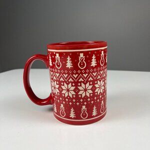 Bread + Butter mug Christmas cup red white